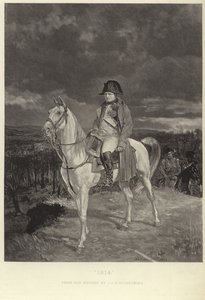 Portrait of Napoleon Bonaparte by Jean Louis Ernest Meissonier